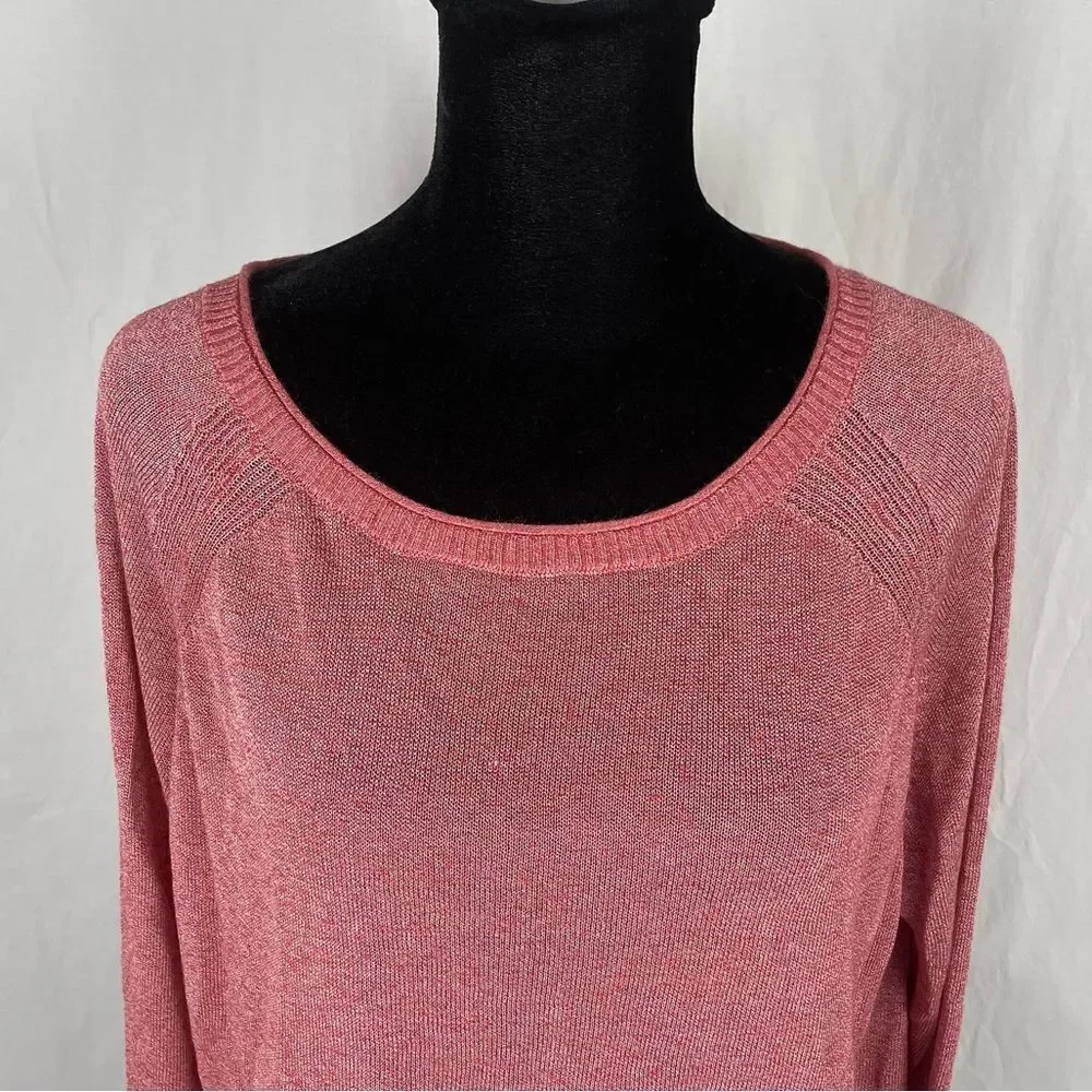 J.Crew Linen Blend‎ Knit Oversized Sweater - Women’s S